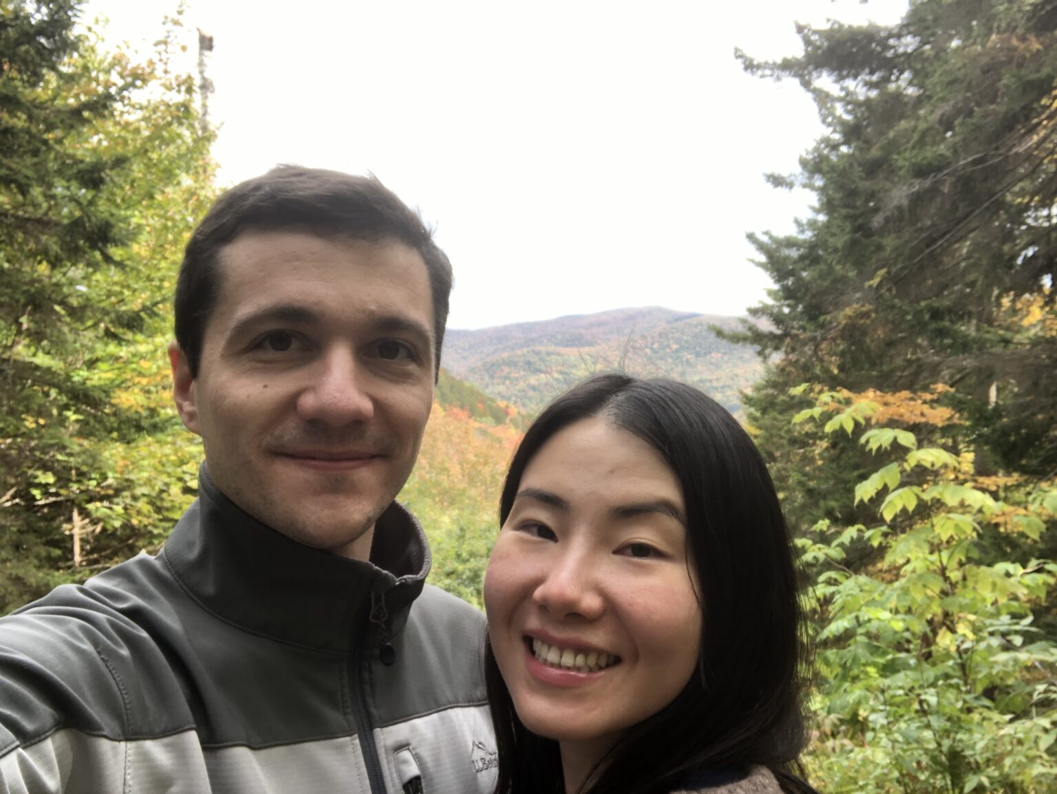 two people posing for a photo