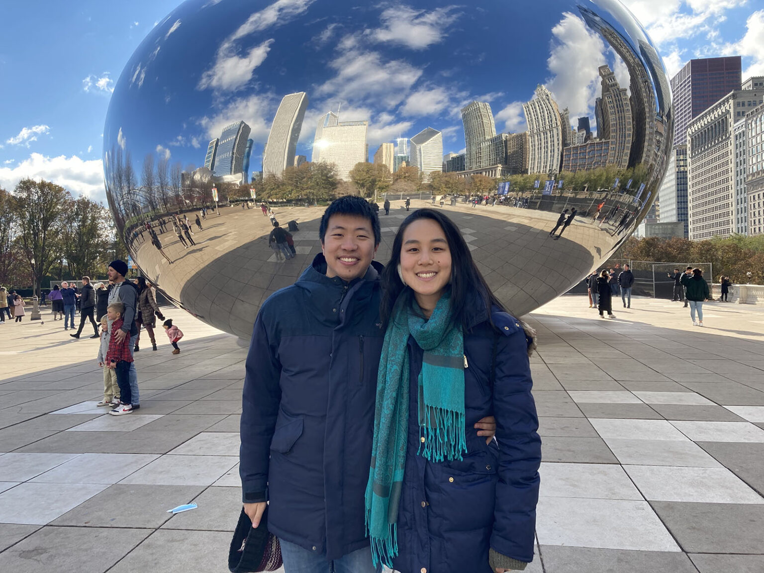 two people posing for a photo